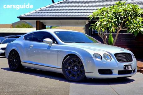 Silver 2004 Bentley Continental Coupe Gt