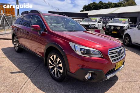 Red 2015 Subaru Outback Wagon 2.5I Premium