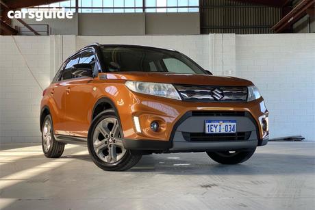 Orange 2015 Suzuki Vitara Wagon Rt-S