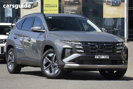 Grey 2025 Hyundai Tucson Wagon Elite (Fwd)