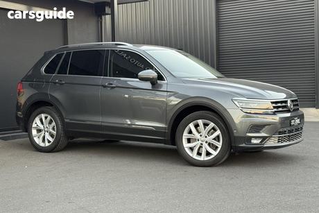 Grey 2017 Volkswagen Tiguan Wagon 140 Tdi Highline
