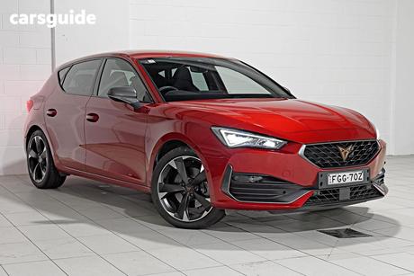 Red 2023 Cupra Leon Hatchback V