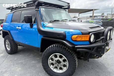 Blue 2012 Toyota FJ Cruiser Wagon