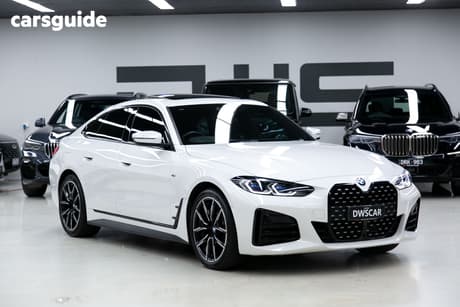 White 2021 BMW 420I Coupe M Sport Gran Coupe