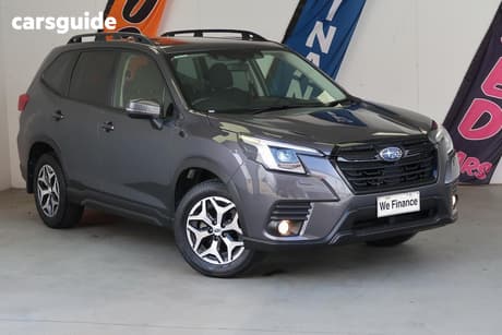 Grey 2023 Subaru Forester Wagon 2.5I (Awd)