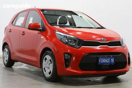 Red 2020 Kia Picanto Hatchback S (Pe)