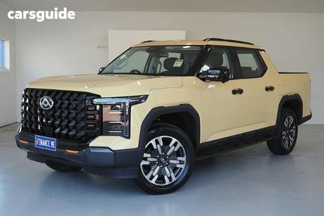 Yellow 2025 LDV Terron 9 Double Cab Pick Up Evolve