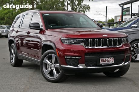 Red 2022 Jeep Grand Cherokee Wagon Limited (4X4)