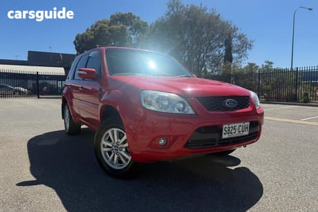 Red 2010 Ford Escape Wagon