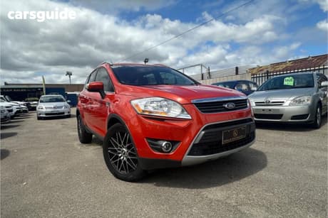 Red 2012 Ford Kuga Wagon Trend