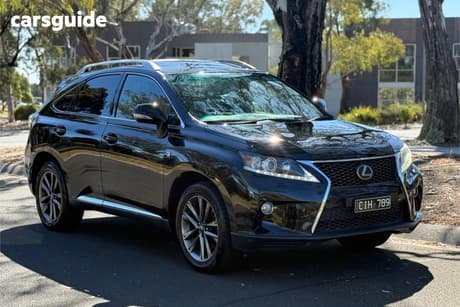 Black 2012 Lexus RX350 Wagon F Sport