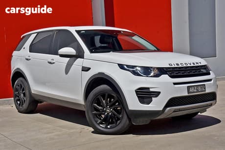 White 2017 Land Rover Discovery Sport Wagon Td4 180 Se 5 Seat