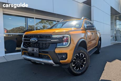 Yellow 2025 Ford Ranger Double Cab Pick Up Wildtrak X 2.0 (4X4)