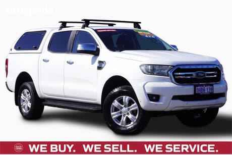 White 2020 Ford Ranger Double Cab Pick Up Xlt 2.0 (4X4)