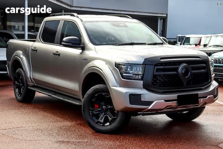 Silver 2025 GWM Cannon Alpha Dual Cab Utility Lux Phev (4X4)