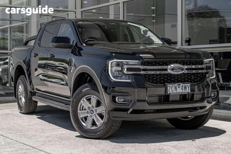 Black 2024 Ford Ranger Double Cab Pick Up Xlt 2.0 Hi-Rider (4X2)