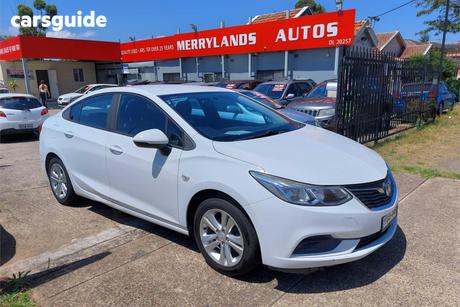 White 2017 Holden Astra Sedan Ls