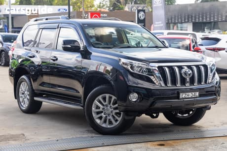 Black 2017 Toyota Landcruiser Prado Wagon Kakadu (4X4)