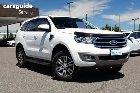 White 2019 Ford Everest Wagon Trend (4Wd 7 Seat)