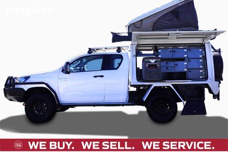 White 2020 Toyota Hilux X Cab Cab Chassis Sr (4X4)