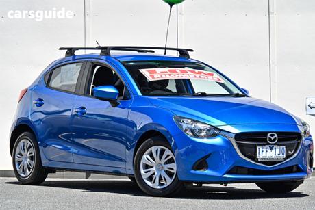 Blue 2015 Mazda 2 Hatchback Neo