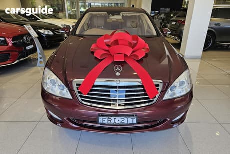 Red 2007 Mercedes-Benz S600 Sedan L