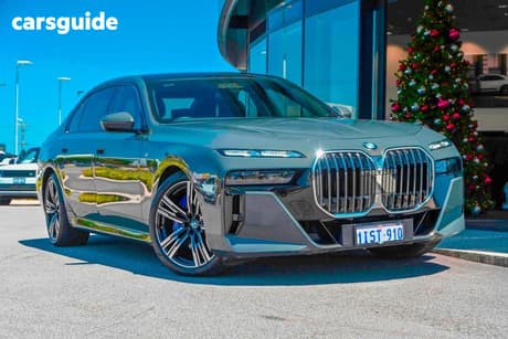 Grey 2022 BMW 740I Sedan Mhev