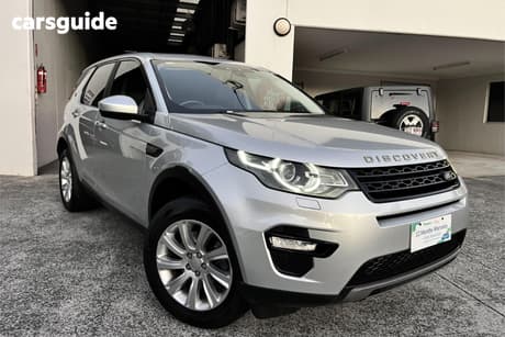 Silver 2016 Land Rover Discovery Sport Wagon Si4 Se