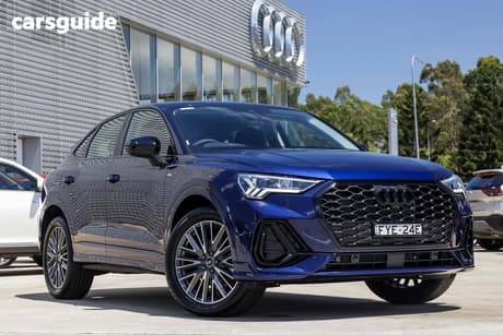 Blue 2025 Audi Q3 Sportback 35 Tfsi S Line