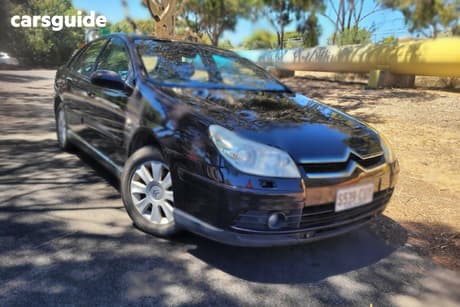 Red 2007 Citroen C5 Sedan 3.0 V6