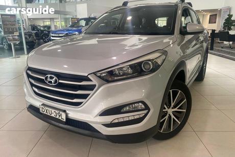 Silver 2015 Hyundai Tucson Wagon Active X (Fwd)