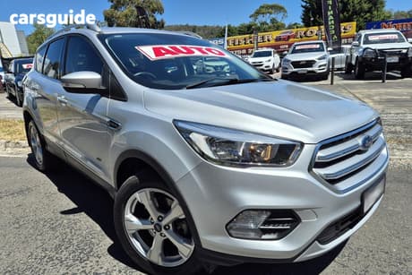 Silver 2018 Ford Escape Wagon Trend (Awd)