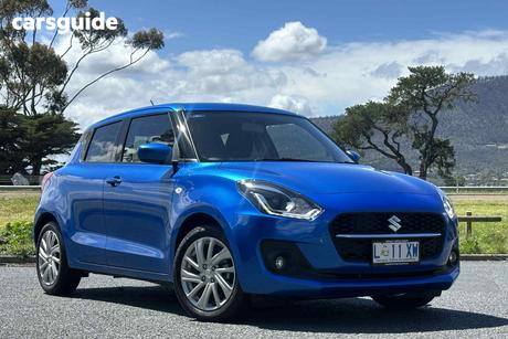 Blue 2022 Suzuki Swift Hatchback Gl S Plus