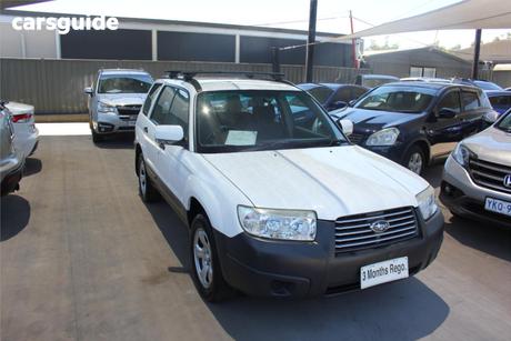 White 2006 Subaru Forester Wagon X