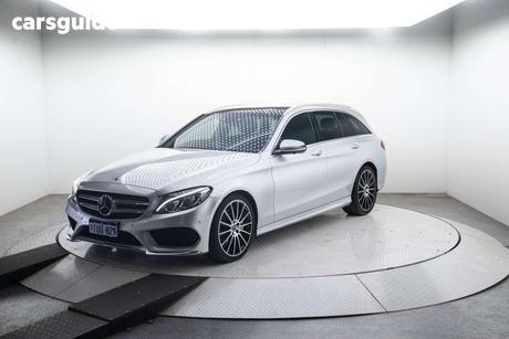 Silver 2018 Mercedes-Benz C250 Estate D