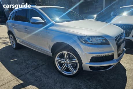 Silver 2014 Audi Q7 Wagon 3.0 Tdi Quattro