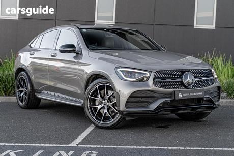 Silver 2020 Mercedes-Benz GLC300 Coupe 4Matic