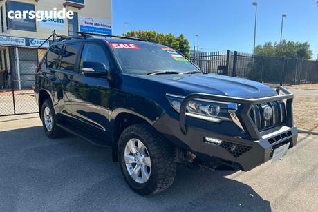 Blue 2018 Toyota Landcruiser Prado Wagon Gx (4X4)
