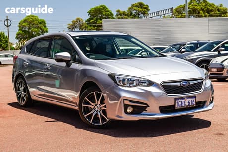 Silver 2017 Subaru Impreza Hatchback 2.0P Premium (Awd)