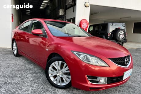 Red 2009 Mazda 6 Sedan Classic
