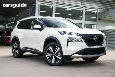 White 2025 Nissan X-Trail Wagon Ti (4Wd) E-Power (Hybrid)