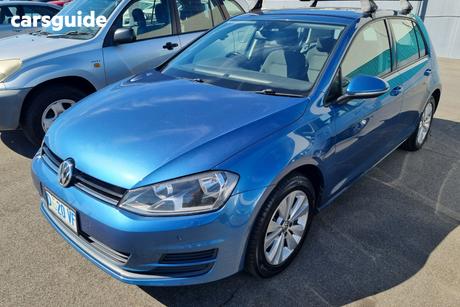 Blue 2014 Volkswagen Golf Hatchback 90 Tsi Comfortline