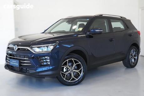 Blue 2024 Ssangyong Korando Wagon Elx