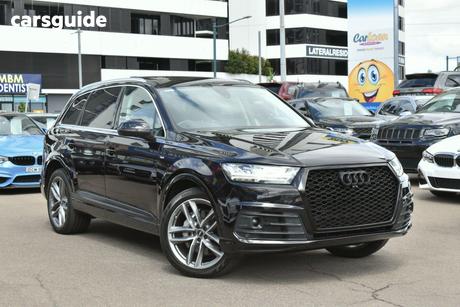 Black 2018 Audi Q7 Wagon 3.0 Tdi Quattro