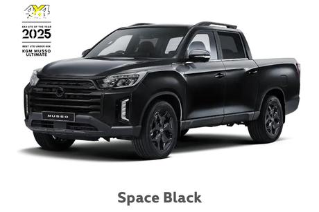 Black 2025 Kgm Musso Ute Tray ADVANCE 4X4