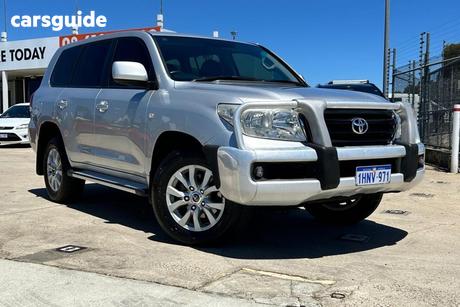 Silver 2011 Toyota Landcruiser Wagon Gxl (4X4)