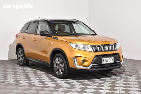 Yellow 2019 Suzuki Vitara Wagon