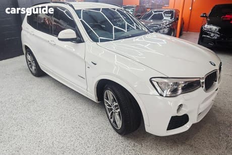 White 2017 BMW X3 Wagon Xdrive 20I