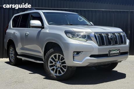 Silver 2018 Toyota Landcruiser Prado Wagon Vx (4X4)