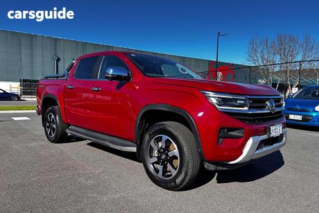 Red 2024 Volkswagen Amarok Dual Cab Utility Style Tdi600 4Motion